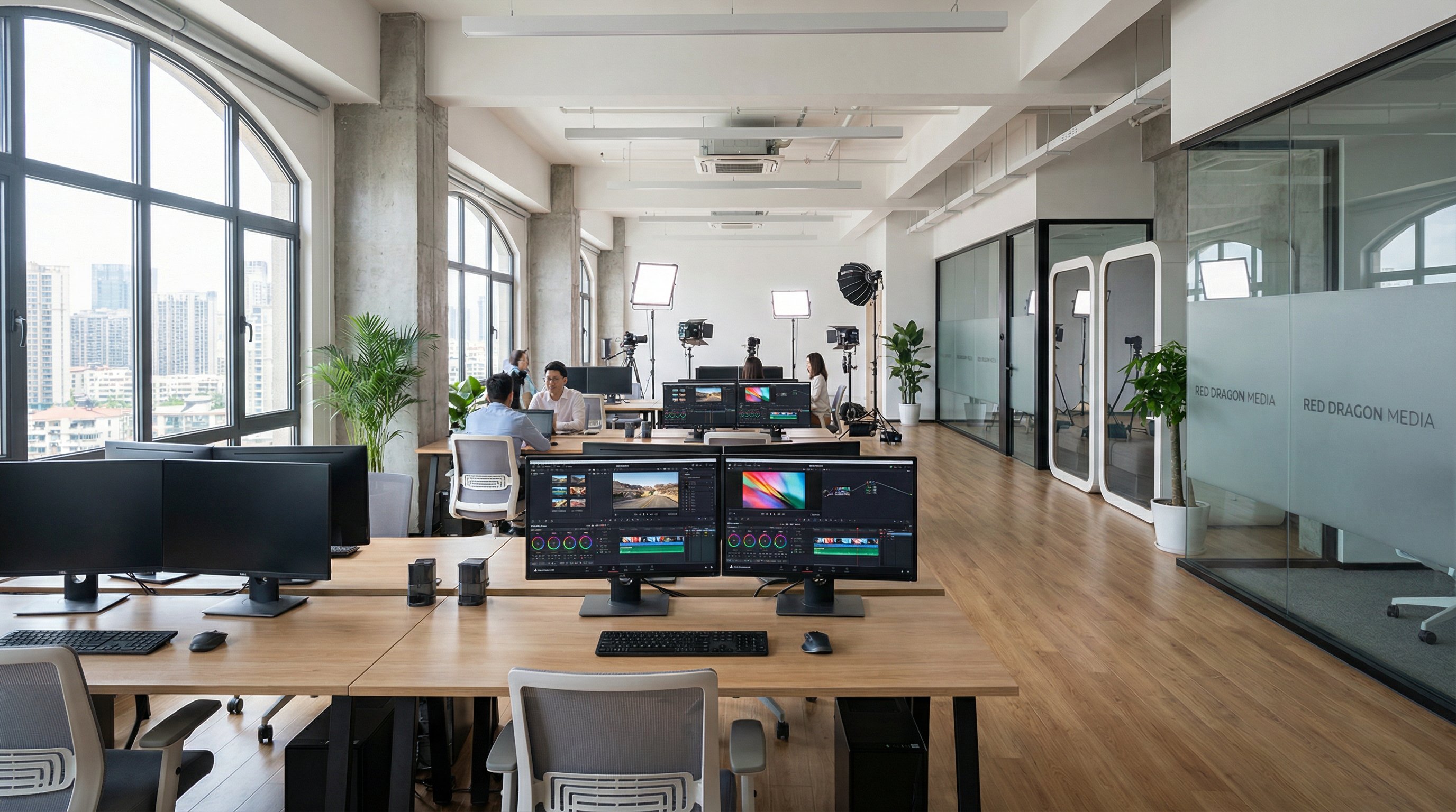 40分钟调色大片高清视频公司办公室